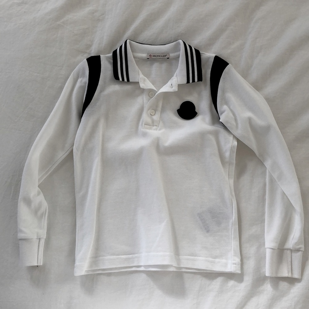 Moncler Long Sleeve Polo